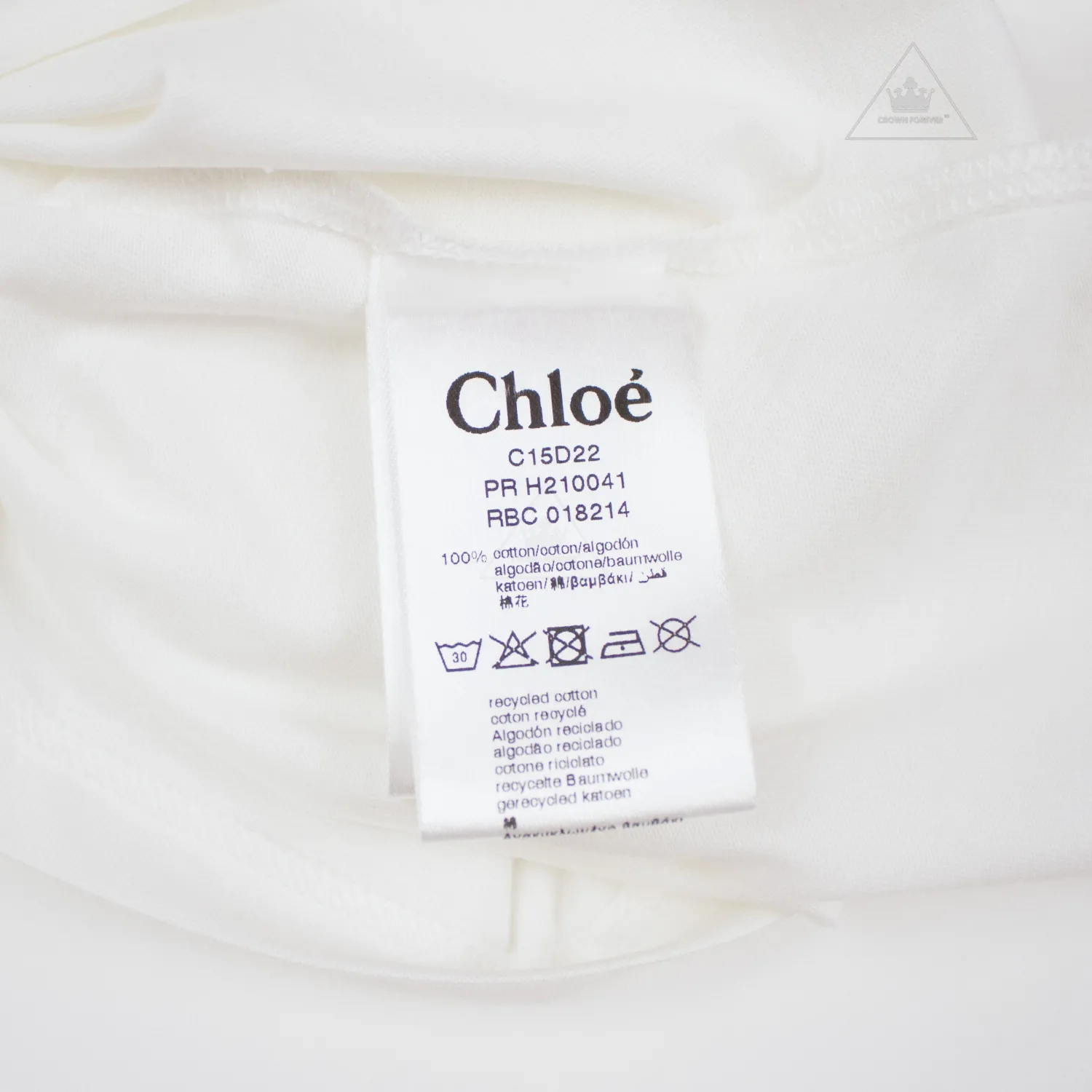Chloé Kids Long Sleeve T Shirts>Chloe Kids Girls Organic Cotton Jersey T Shirt