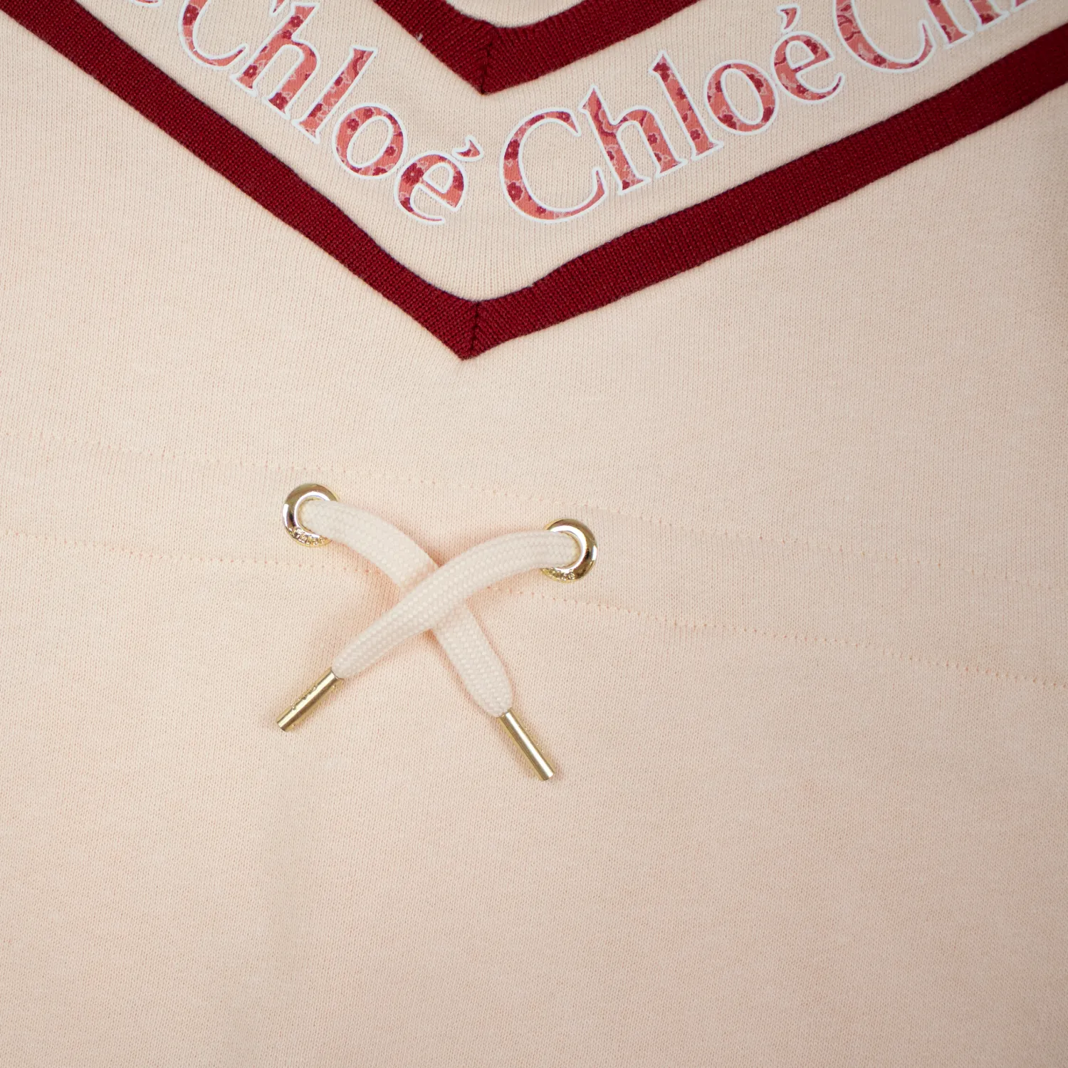 Chloé Kids Overalls & Jumpsuits>Chloe Kids Girls Pink Logo Sweatshirt Dress