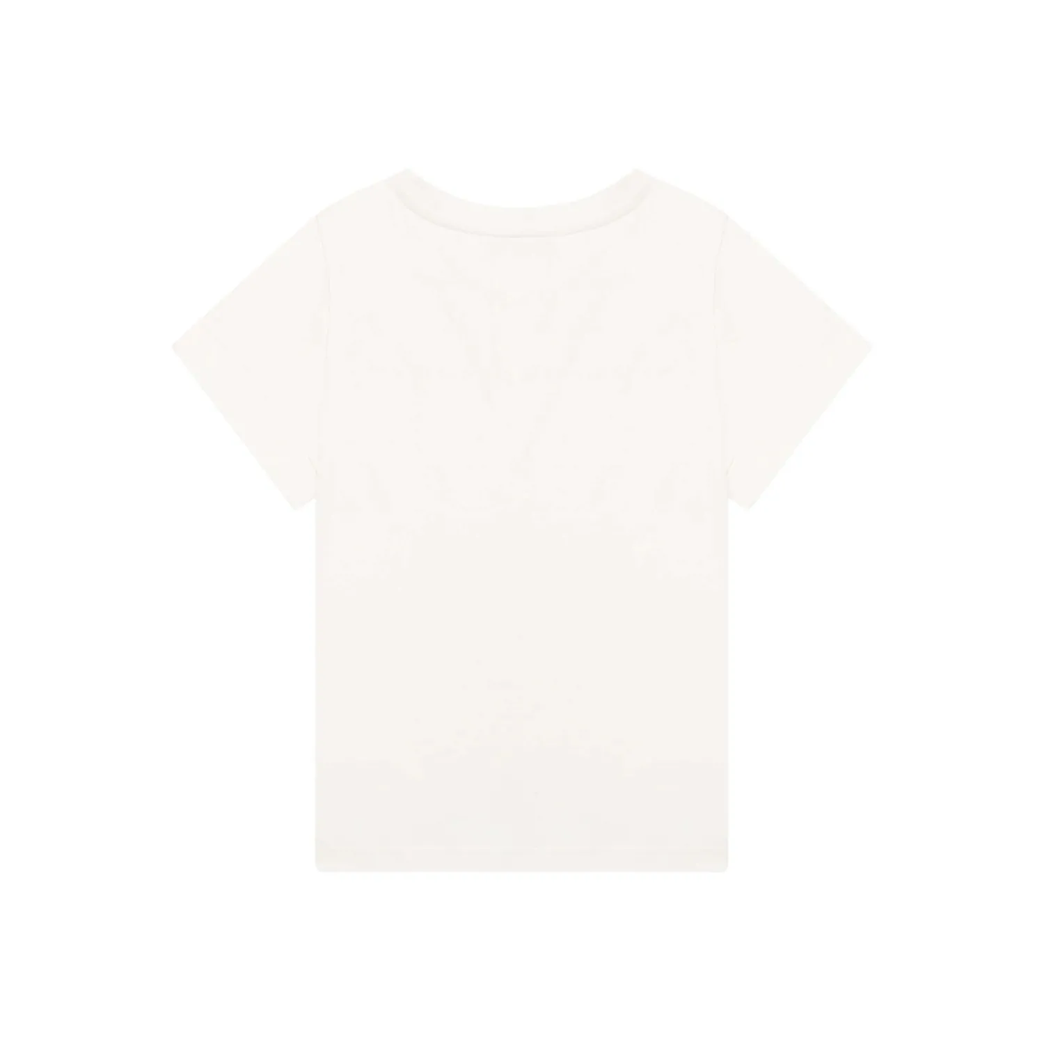 Chloé Kids Long Sleeve T Shirts>Chloe Kids Perforated T Shirt Off White Mini Me