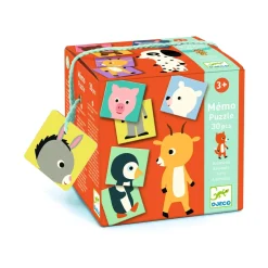 Djeco Face Masks> First Games Animo-Puzzle Memo