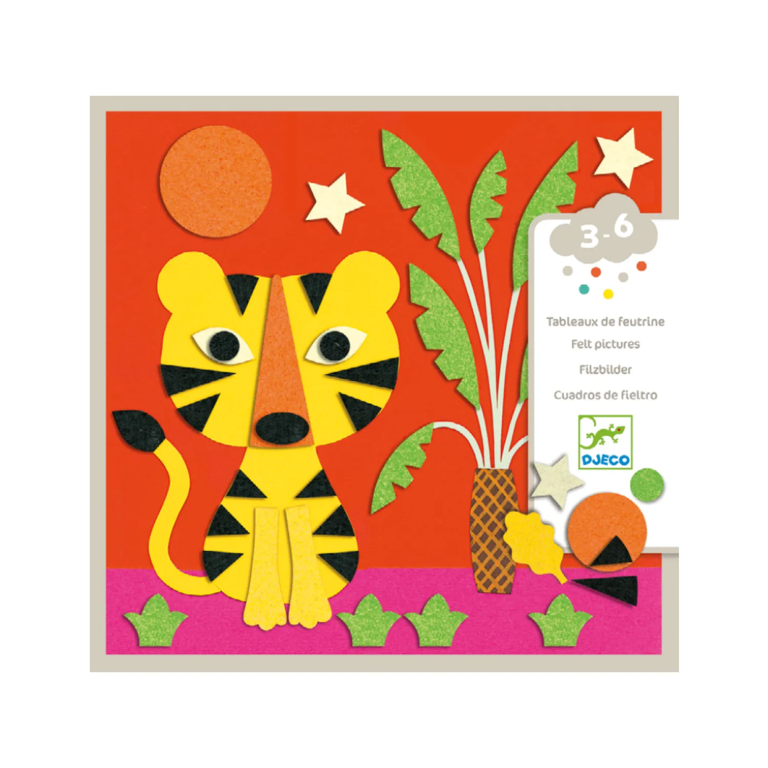 Djeco Face Masks> Le Petit Artist Collage Sweet Nature
