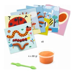 Djeco Face Masks> Le Petit Artist Dough Drawing