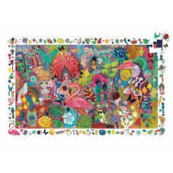 Djeco Face Masks> Observation Rio Carnival 200-Piece Puzzle