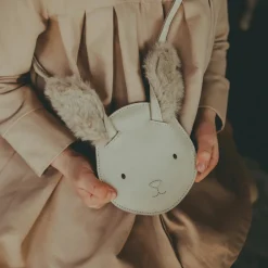 Donsje Face Masks> Britta Exclusive Purse | Snow Bunny | Cream Leather