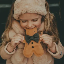 Donsje Face Masks> Britta Exclusive Purse | Gingerbread | Toast Grain Leather