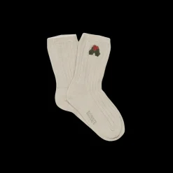 Donsje Socks> Lala Socks | Holly | Olive Grey