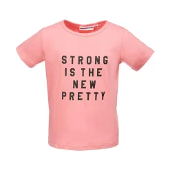 Gardner and the Gang Face Masks> Strong Is The New Pretty Tee Pink