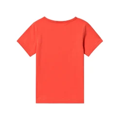 Gardner and the Gang Long Sleeve T Shirts> The Cool Tee Snack Attack Red Orange