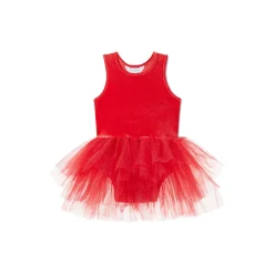 iloveplum Overalls & Jumpsuits> B.A.E. Velvet Tutu Dress Red