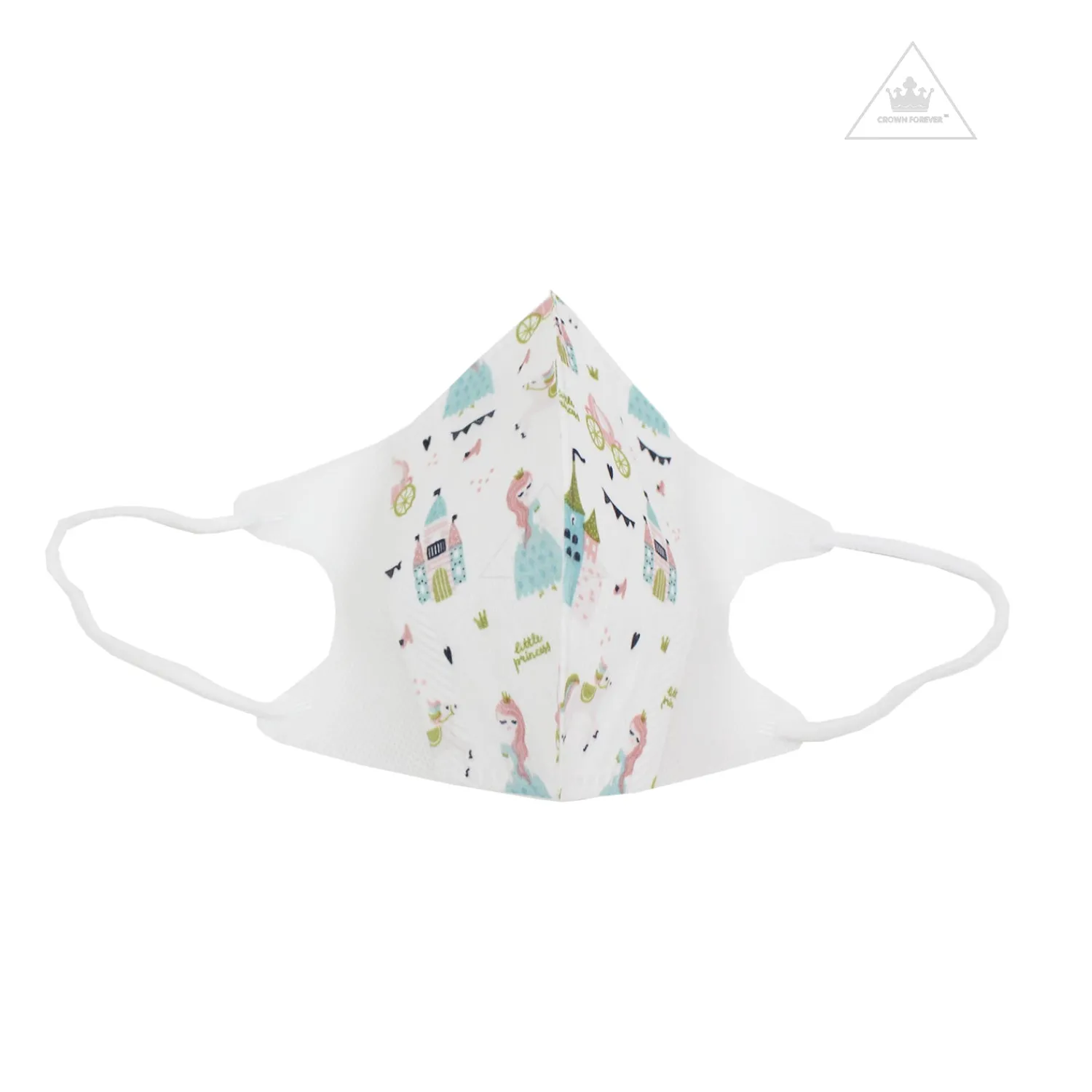 Crown Forever T Shirts>Kids Face Mask Little Princess