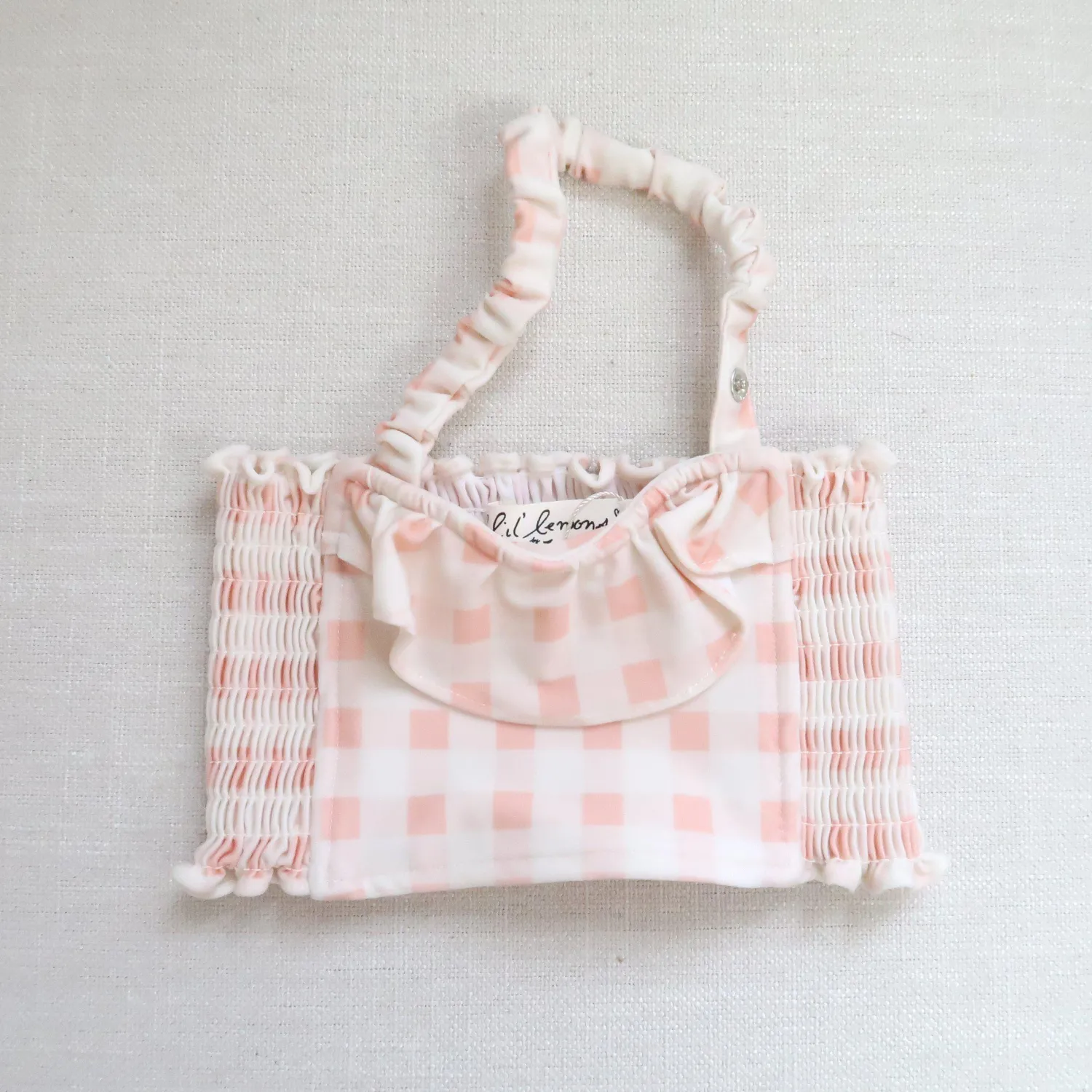 Lil Lemons By For Love And Lemons Beach>Lil Lemons Ruffle Swim Top * Final Sale