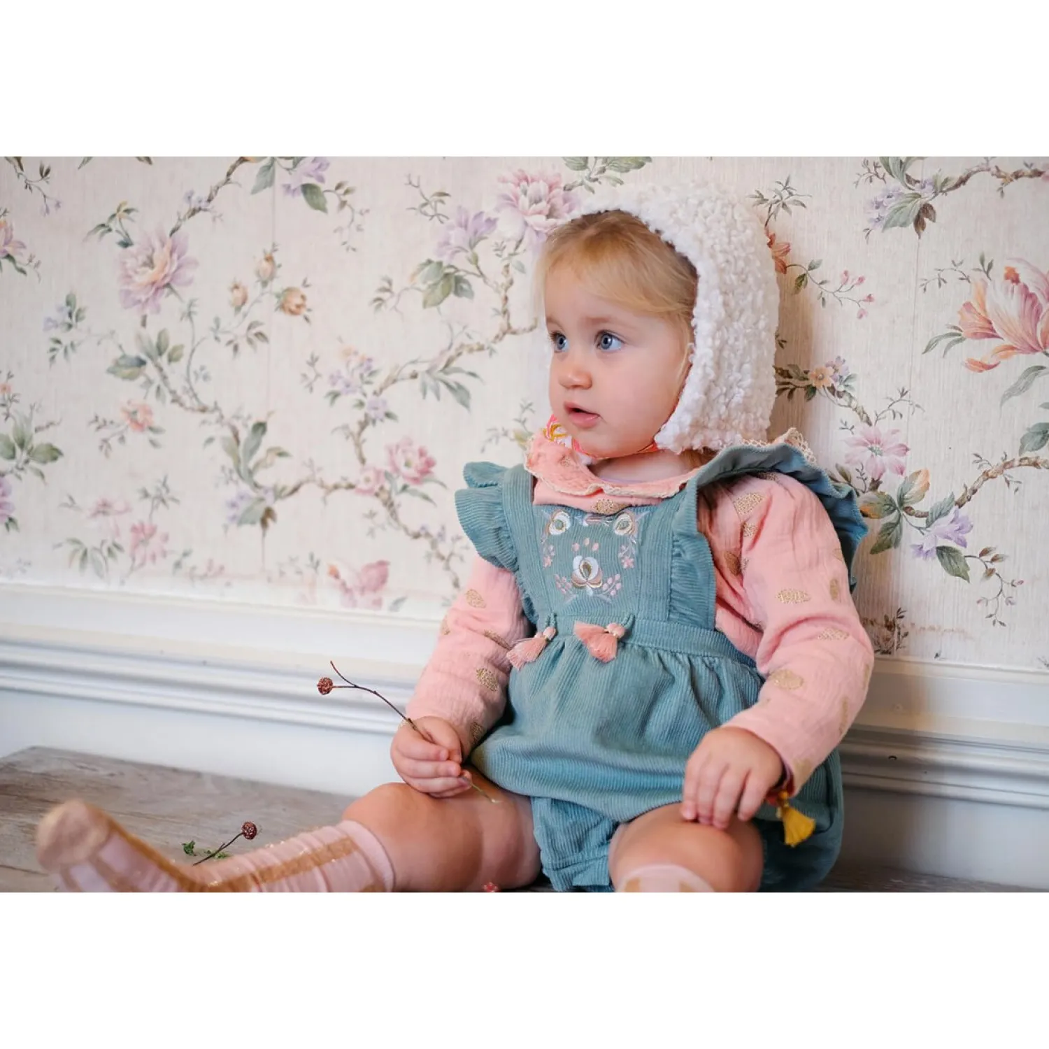Louise Misha Rompers> Baby Rompers Ritaka Almond * Final Sale