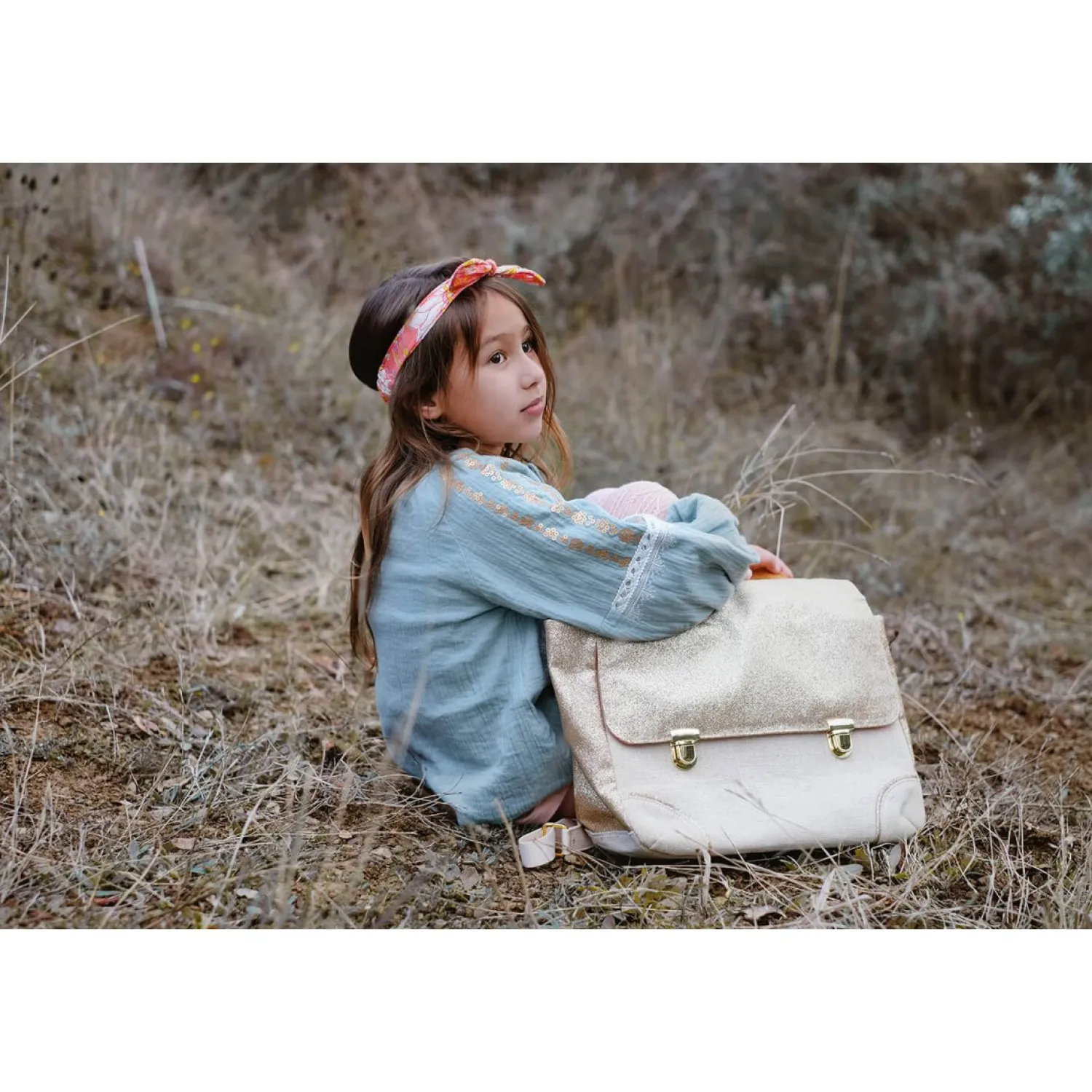 Louise Misha Skirts> Blouse Sokiov Silver Cloud