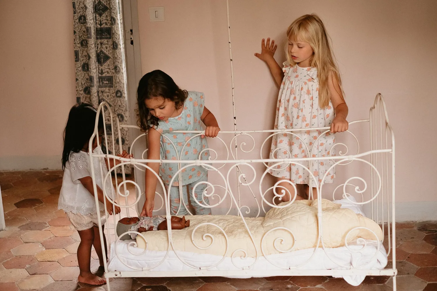 Louise Misha Overalls & Jumpsuits> Dress Amita Off-White Flowers