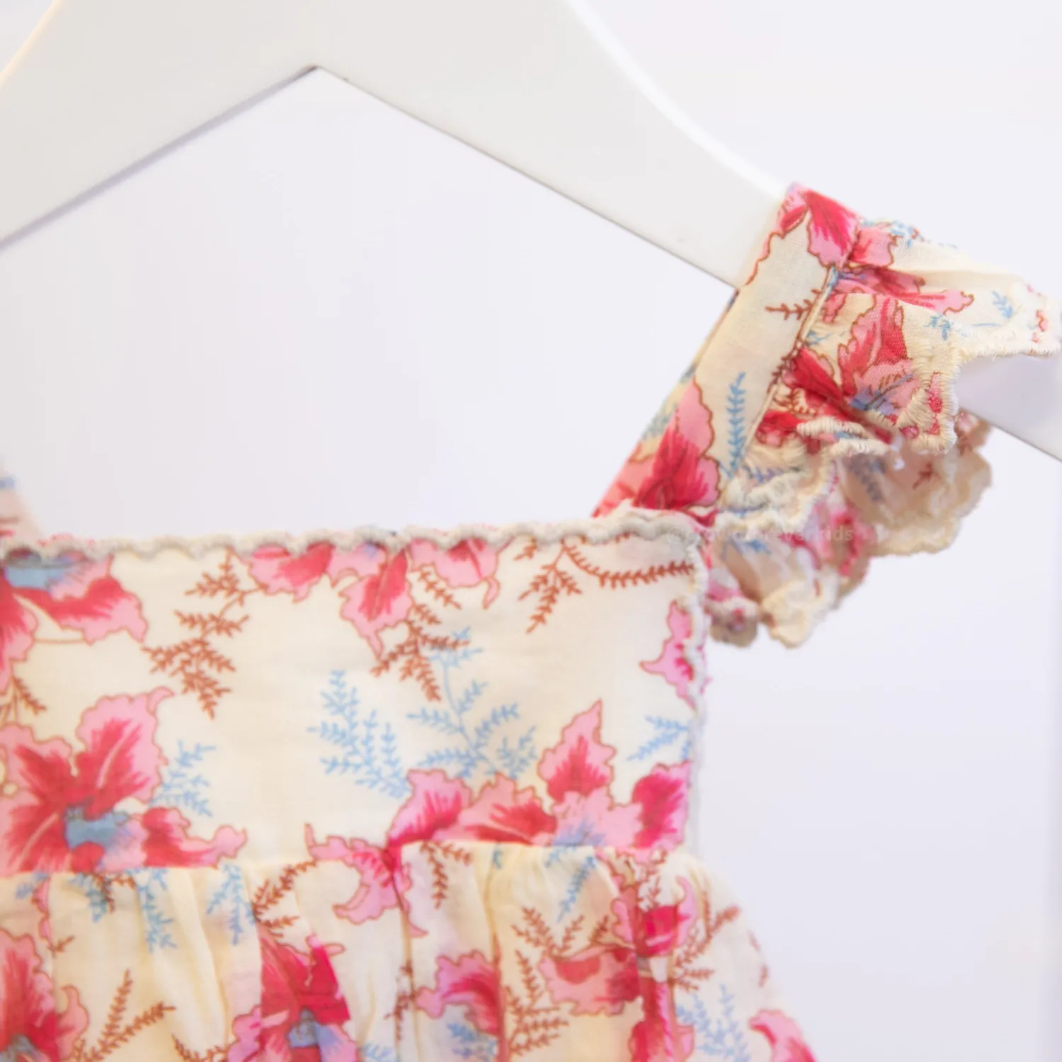 Louise Misha Rompers> Salome Romper Raspberry Flowers