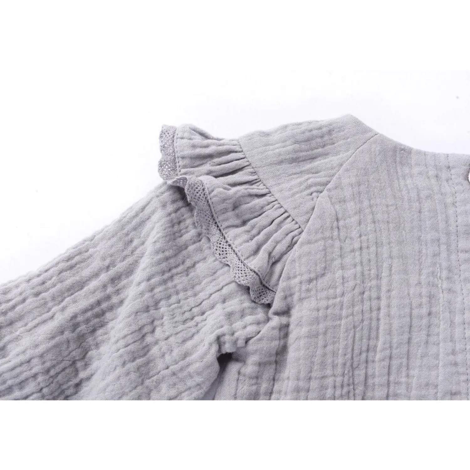 Louise Misha Skirts> Top Nagyka Light Grey Blouse