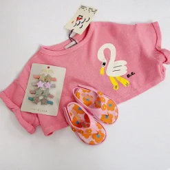 Mini Melissa Shoes> Sunny Fabula Bb Pink Sandal