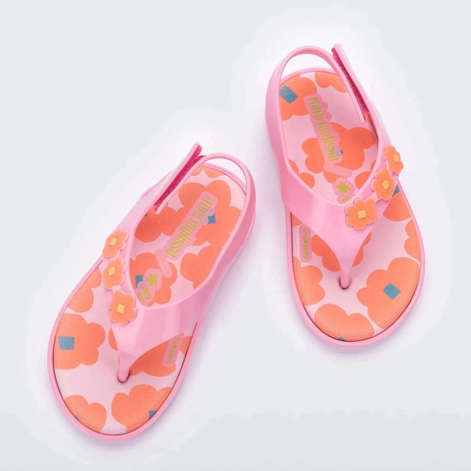 Mini Melissa Shoes> Sunny Fabula Bb Pink Sandal