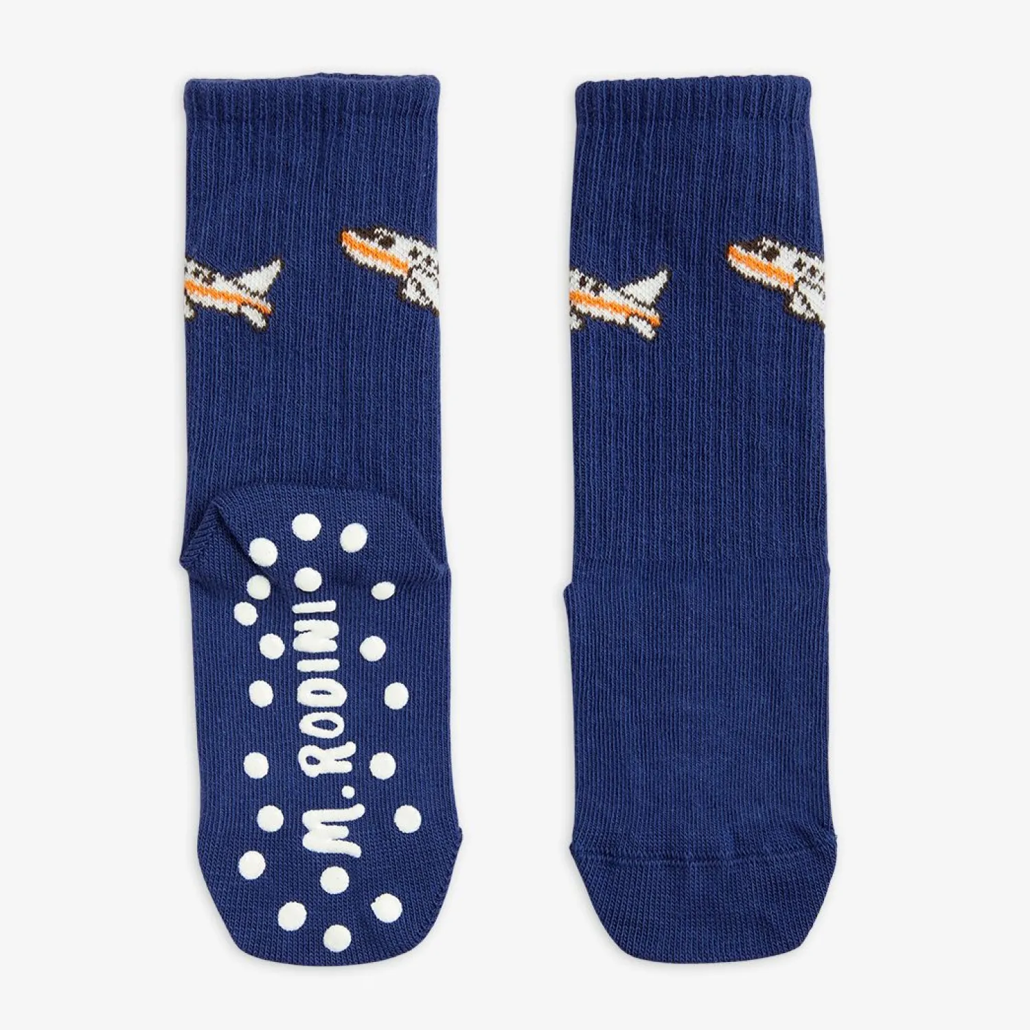 Mini Rodini Socks> Airplane Anti Slip Socks