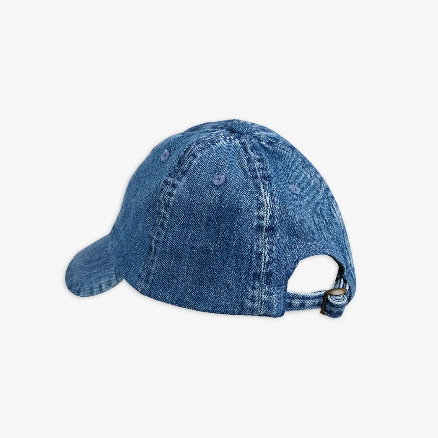 Mini Rodini Hats> Airplane Embroidered Denim Cap
