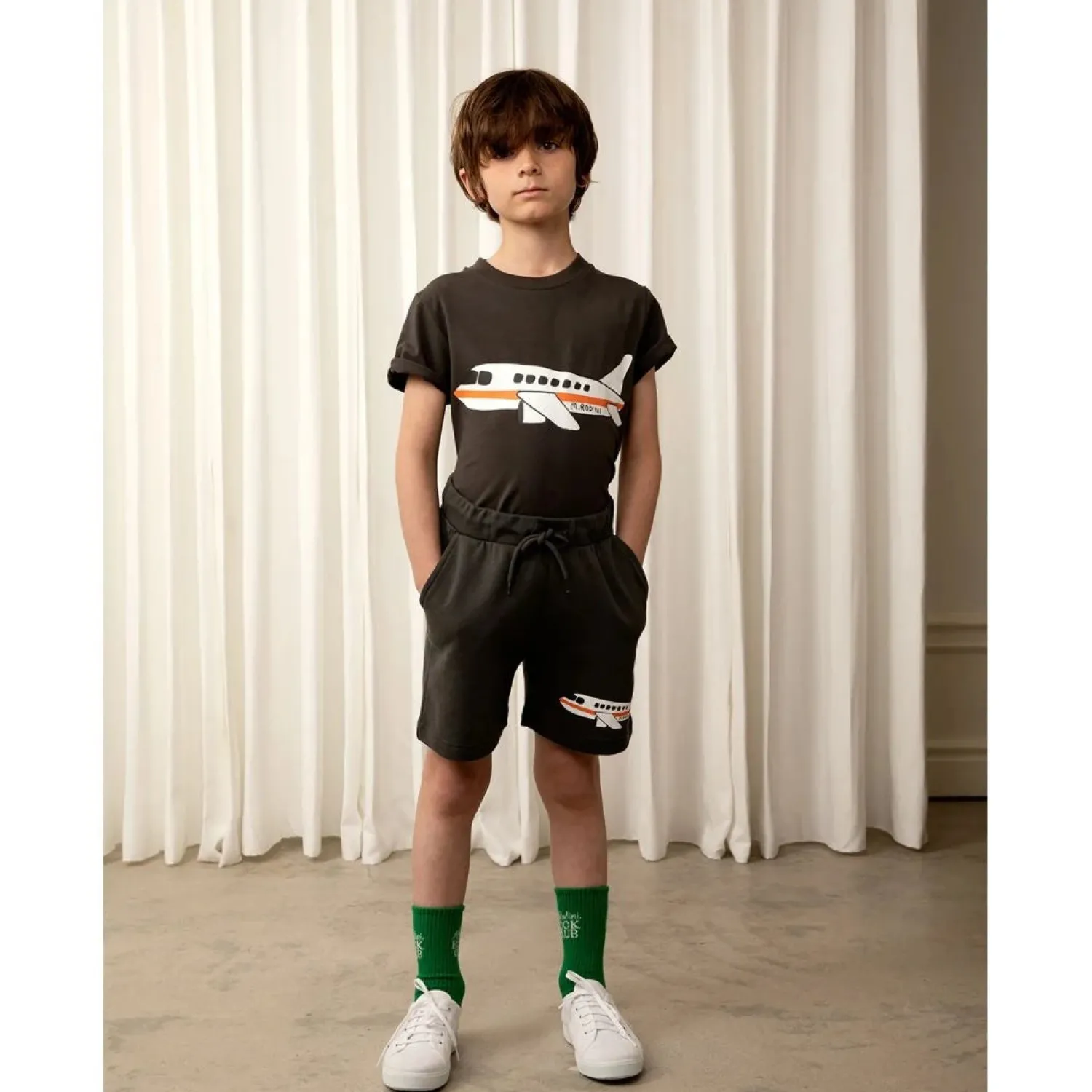 Mini Rodini Shorts> Airplane Sweatshorts