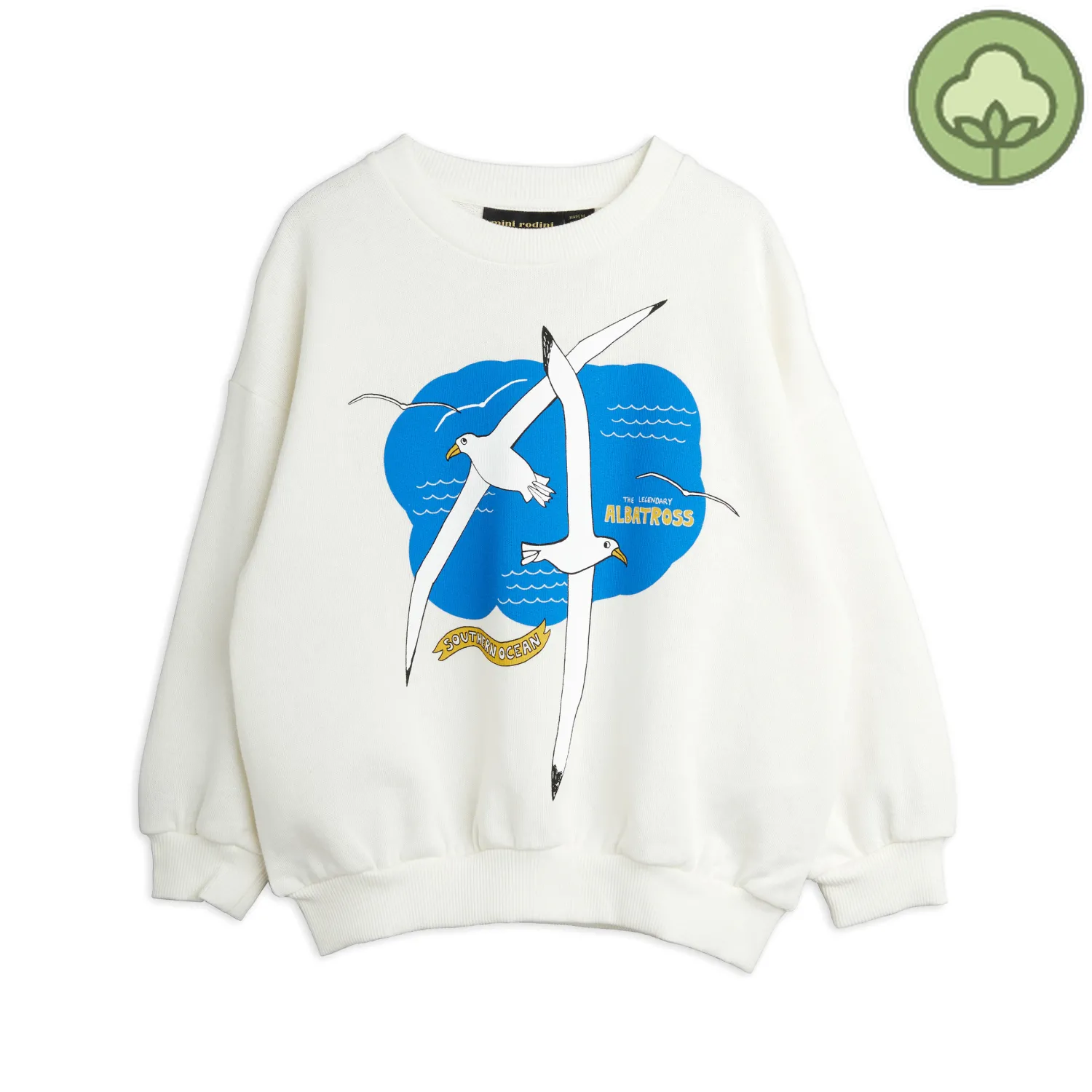 Mini Rodini Sweatshirts> Albatross Sp Organic Sweatshirt