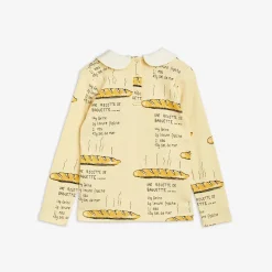 Mini Rodini Blouses> Baguette Aop Ls Collar Tee