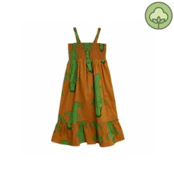 Mini Rodini Overalls & Jumpsuits> Crocco Smock Dress Brown