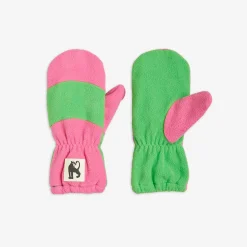 Mini Rodini Face Masks> Fleecce Panel Mittens