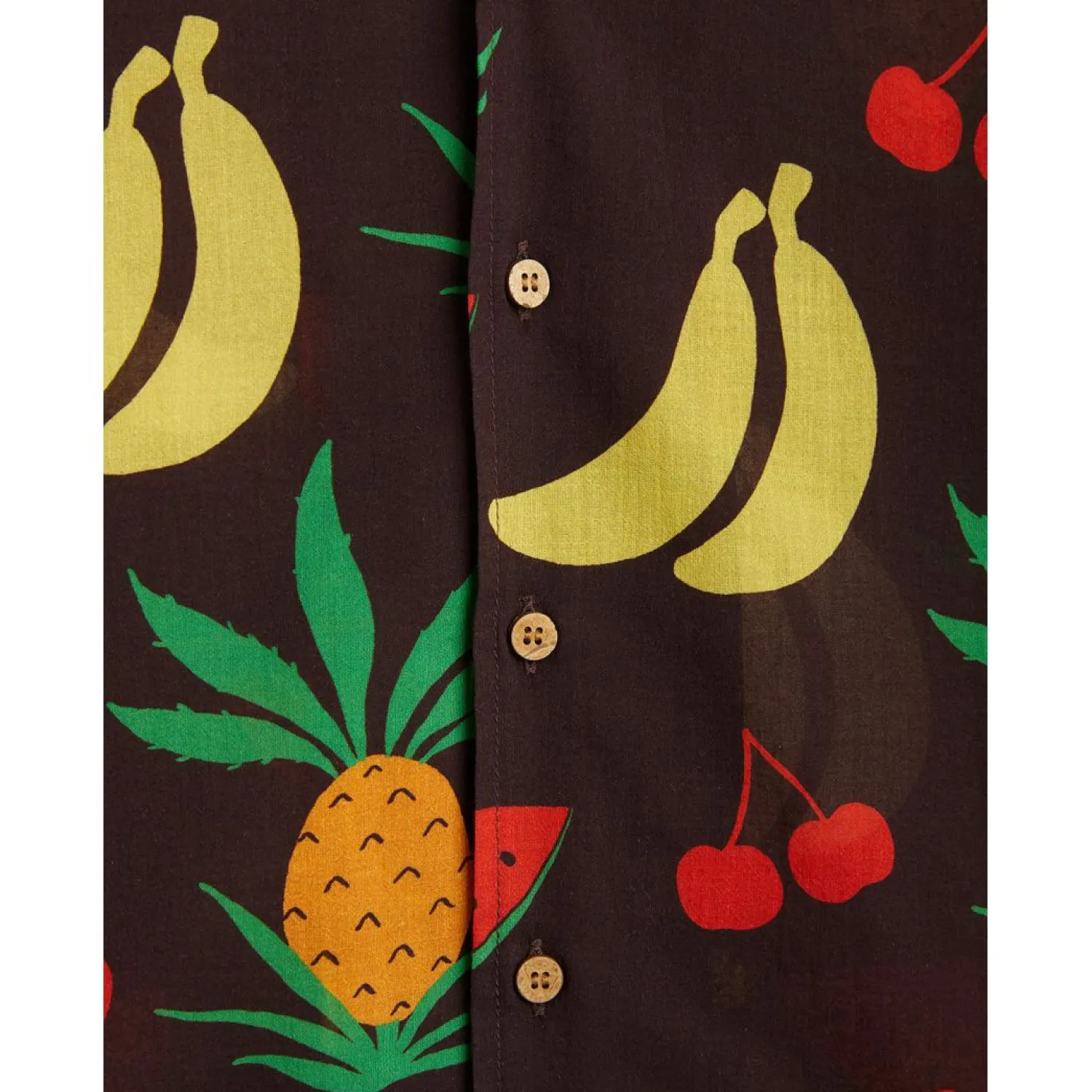 Mini Rodini Shirts> Fruits Woven Shirt