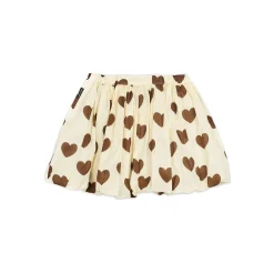 Mini Rodini Dresses> Hearts Ballon Skirt Offwhite