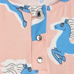 Mini Rodini Overalls & Jumpsuits> Horse Long Sleeve Dress