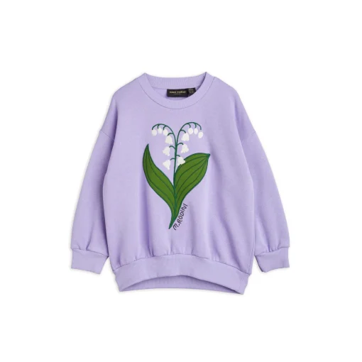 Mini Rodini Hoodies> Lily Of The Valley Sweatshirt