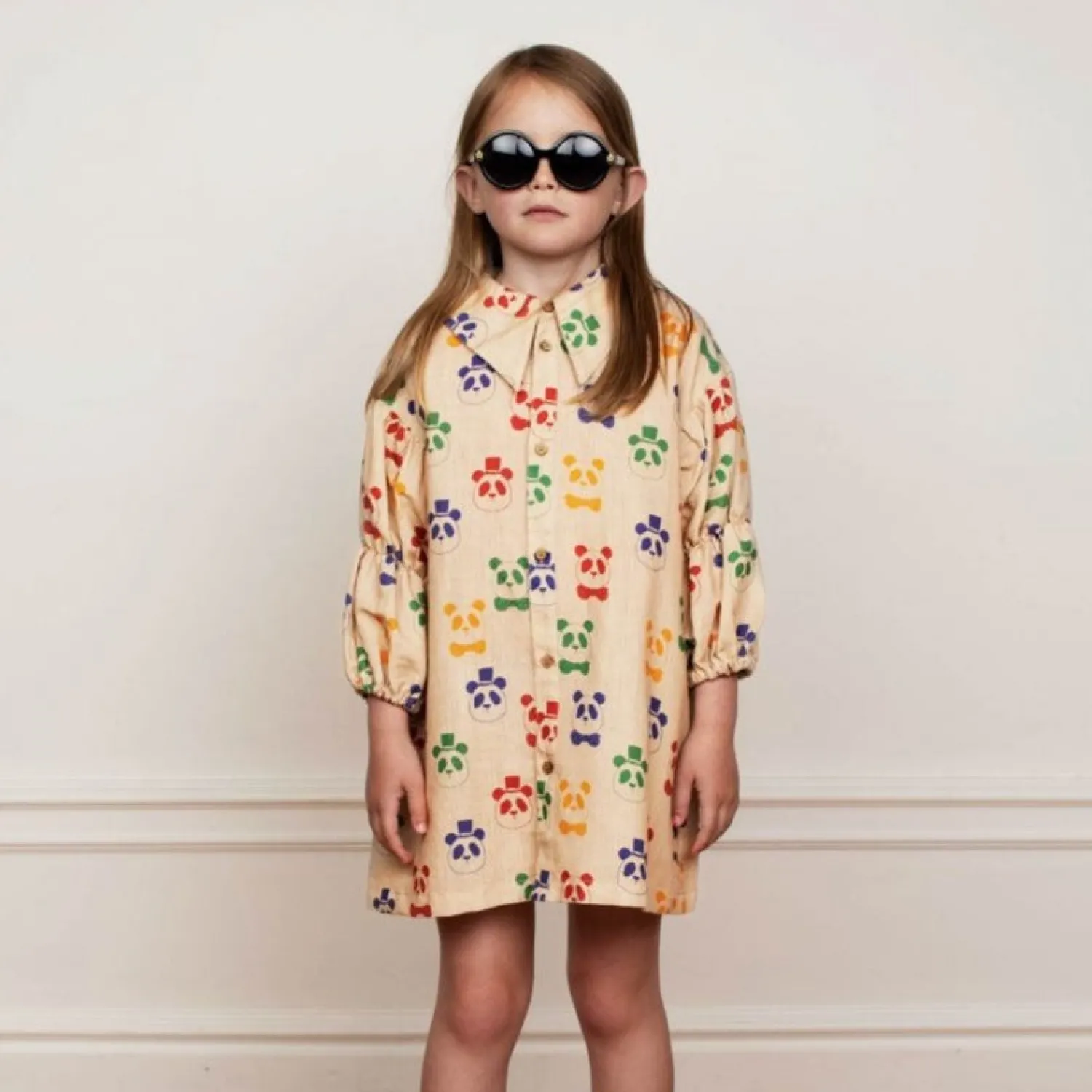 Mini Rodini Overalls & Jumpsuits> Panda Woven Dress