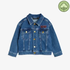 Mini Rodini Jackets> Ritzratz Embroidered Denim Jacket