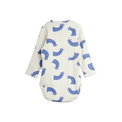 Mini Rodini Onesies> Shooting Star Ribbed Body