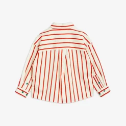 Mini Rodini Shirts> Stripe Twill Shirt