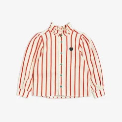 Mini Rodini Face Masks> Stripe Woven Blouse