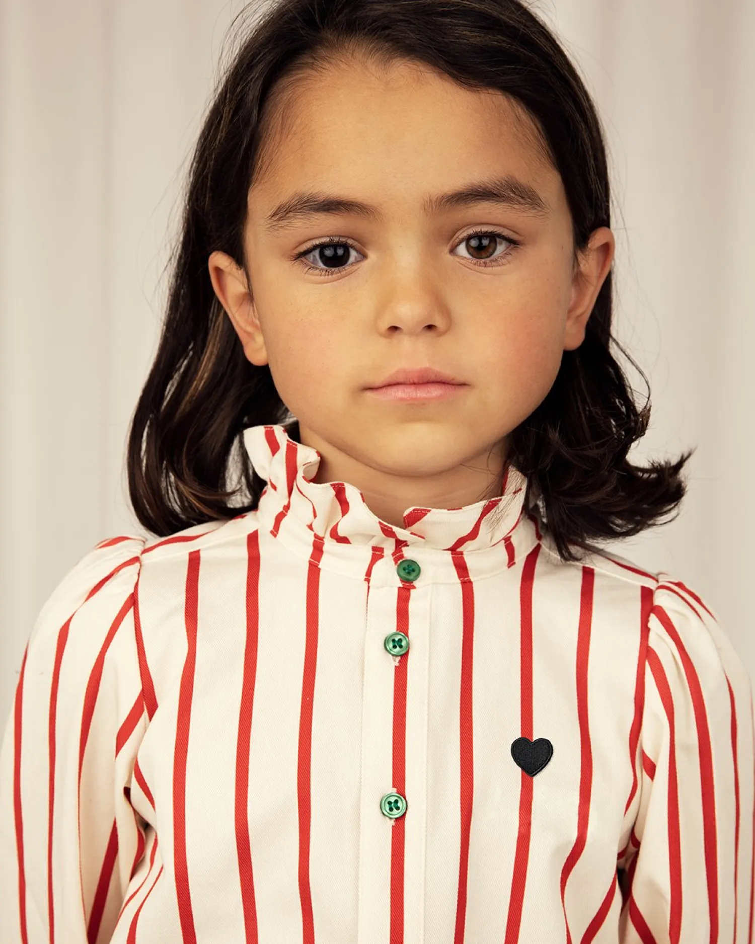 Mini Rodini Face Masks> Stripe Woven Blouse
