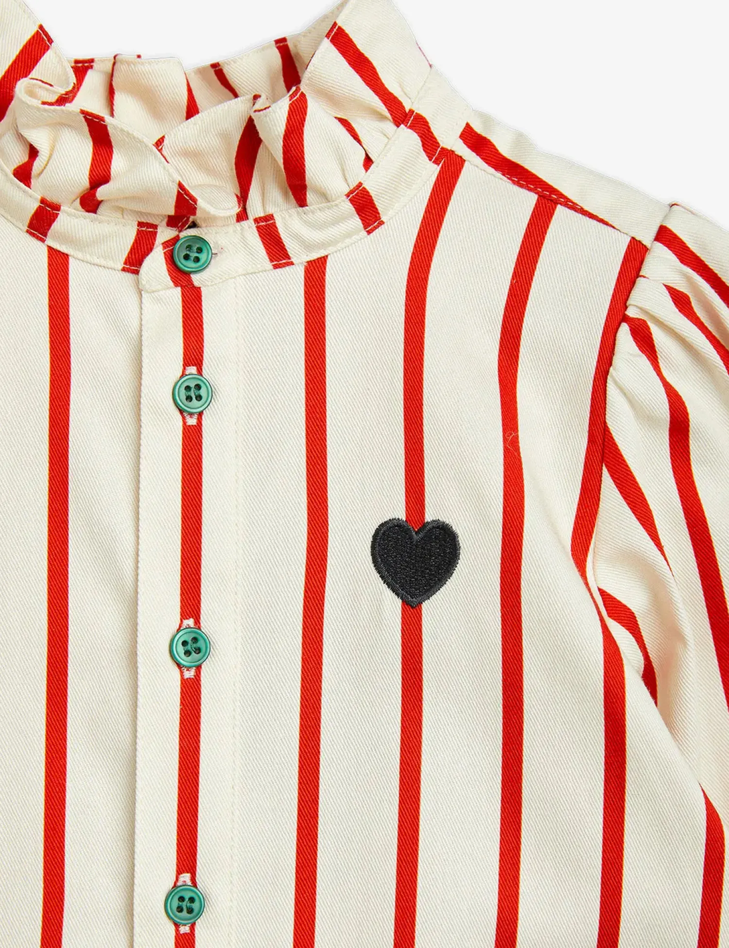 Mini Rodini Face Masks> Stripe Woven Blouse