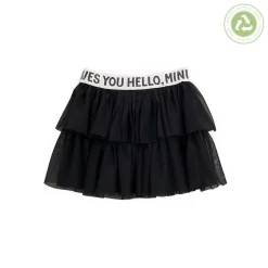 Mini Rodini Dresses> Tulle Kids Skirt Black