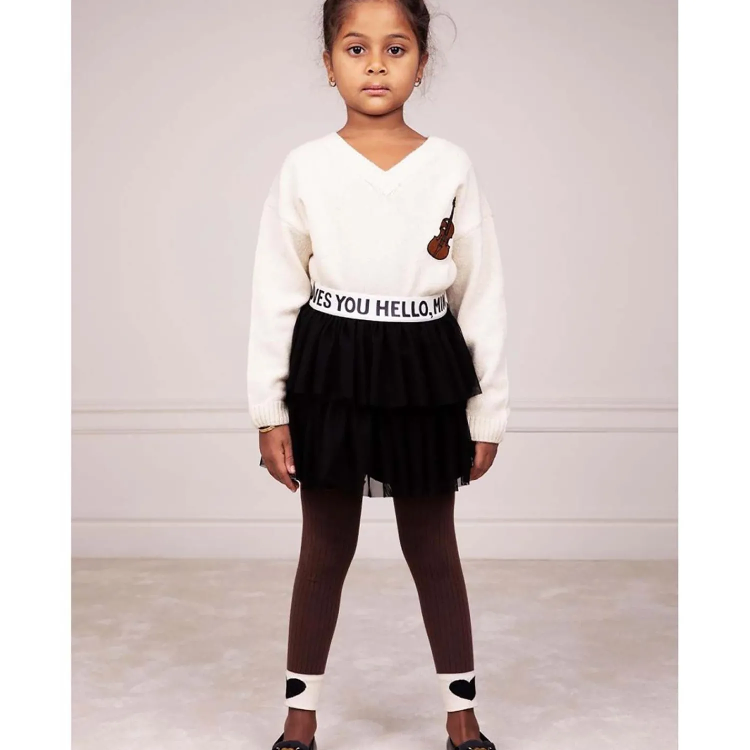 Mini Rodini Dresses> Tulle Kids Skirt Black