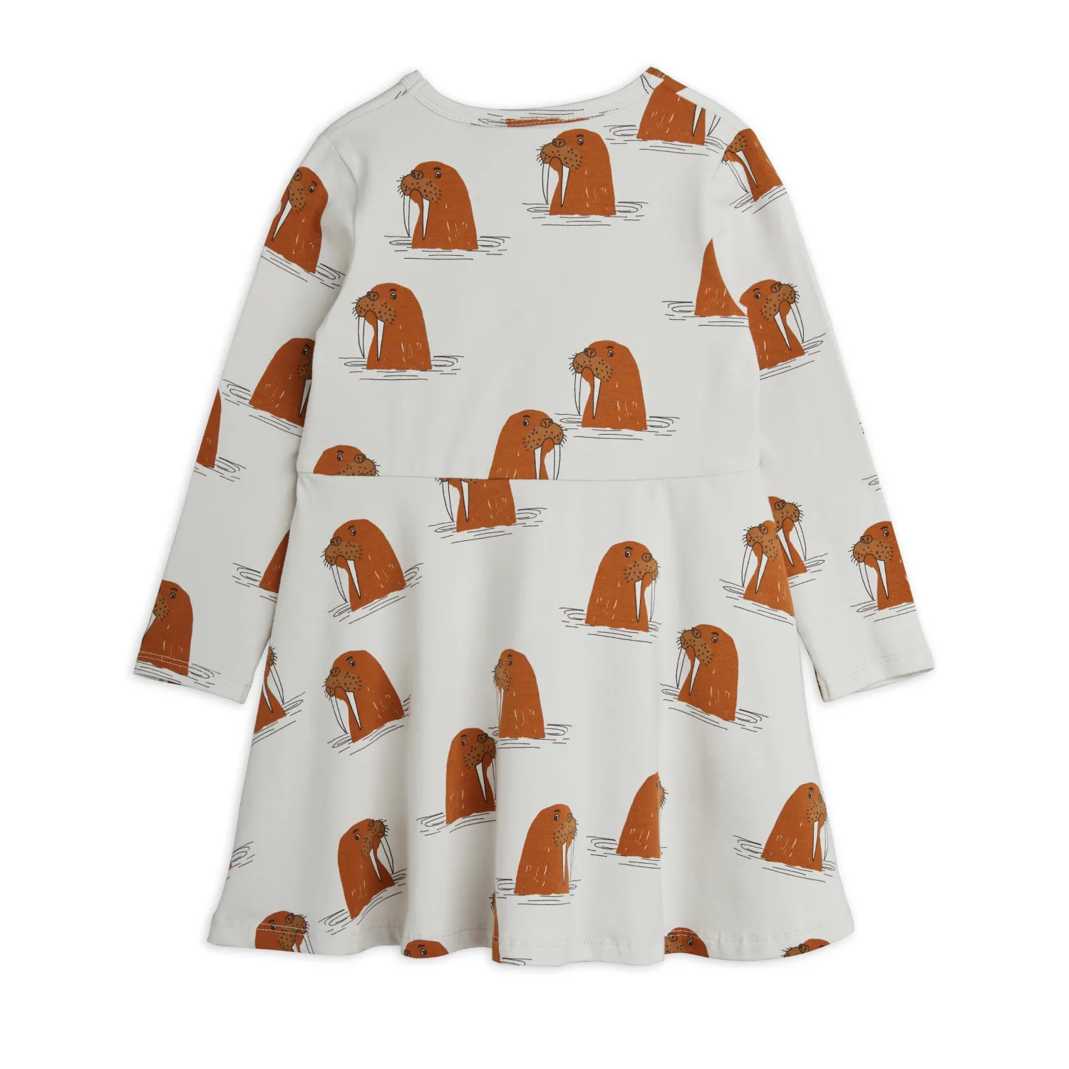 Mini Rodini Overalls & Jumpsuits> Walrus Aop Ls Dress