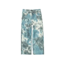 Molo Kids Pants> Aiden Tie Dye Jeans