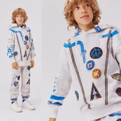 Molo Kids Pants> Am Be Astronaut Sweatpants