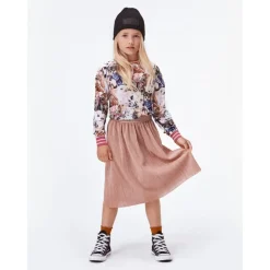 Molo Kids Dresses> Bailini Glitter Skirt Petal Blush