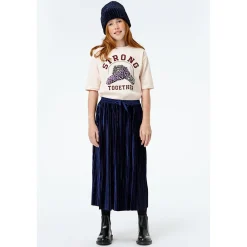 Molo Kids Dresses> Becky Skirt Ink Blue