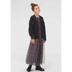 Molo Kids Dresses> Britani Check Mesh Skirt