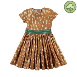 Molo Kids Overalls & Jumpsuits> Candy Fawn Aop Dress