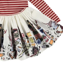 Molo Kids Overalls & Jumpsuits> Casie Be Creative Long Sleeves Dress